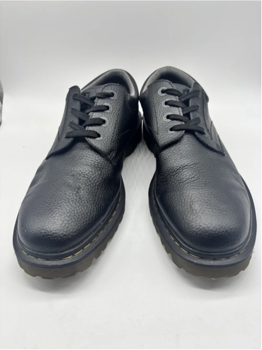 Dr. Martens 8053 Black Nappa Leather 5-Eye Shoes Men's 12 Great Condition
